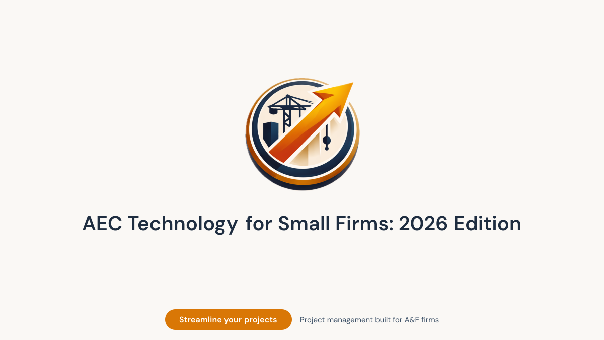 AEC Technology for Small Firms: 2026 Edition | Olumba Blog | Olumba